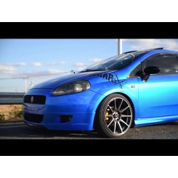 scarico sportivo marmitta inox fiat grande punto 1.2 8v 16v 1.3 mjtd doppio 76mm