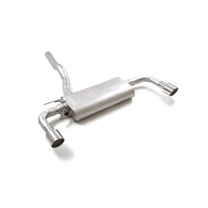 scarico sportivo marmitta bmw serie 1 f40 acciaio 128Ti 195kW con valvola