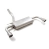 scarico sportivo marmitta bmw serie 1 f40 acciaio 128Ti 195kW con valvola