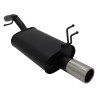 SCARICO SPORTIVO POSTERIORE MARMITTA FORD FIESTA MK6 1 PER 76MM rotondo