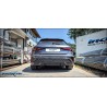 scarico sportivo acciaio inoxcar  audi a3 tfsi GY 150cv dal 2021 35 tfsi