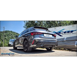 scarico sportivo acciaio inoxcar  audi a3 tfsi GY 150cv dal 2021 35 tfsi