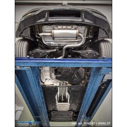 scarico sportivo acciaio inoxcar  audi a3 tfsi GY 150cv dal 2021 35 tfsi