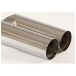 scarico sportivo fiat 500c dal 2007 doppio scarico acciaio 4 uscite 1.2 1.3mjet 1.4