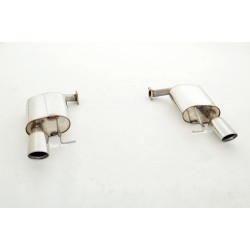 scarico doppio acciaio marmitta mazda 6 dal 2008 2013 gh