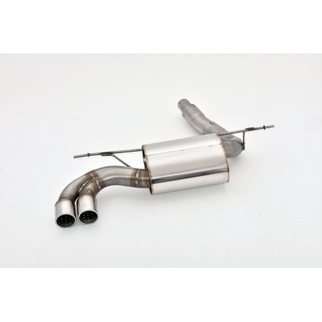 SCARICO SPORTIVO ACCIAIO BMW F20 F 21 114D 116D 118D 120D doppia uscita