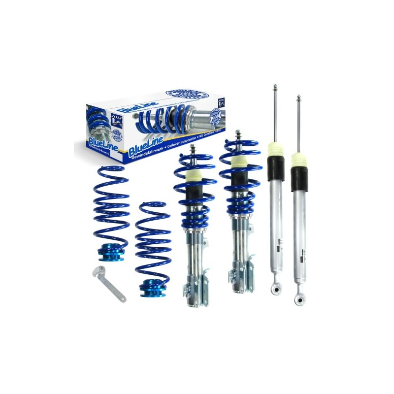 kit regolabile ammortizzatori e molle a ghiera blueline FORD FIESTA 2012 2017 jhh