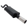Scarico sportivo Novus per Renault Clio 2 fino al 2005 1x76mm RL-Design