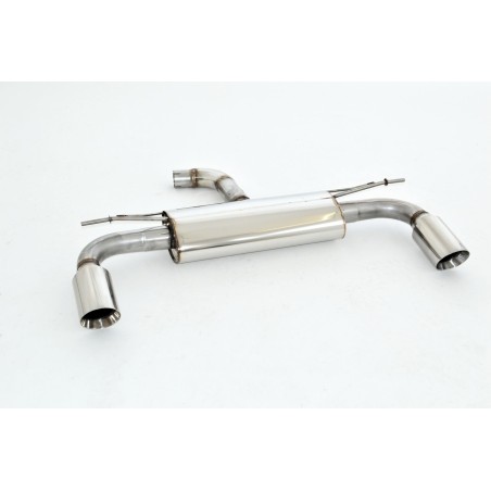 silenziatore marmitta posteriore sportiva volkswagen golf viii 8 doppio  100mm