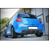marmitta sportiva per renault clio III lamiera codino in acciaio da 80mm tondo