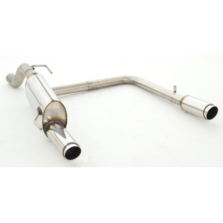 MARMITTA SPORTIVA ACCIAIO DOPPIO SCARICO FIAT GRANDE PUNTO DAL 2006