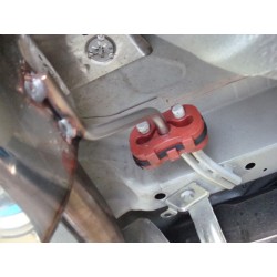 silenziatore marmitta sportiva per alfa mito uscita 2 x 80 mm type 16 fox