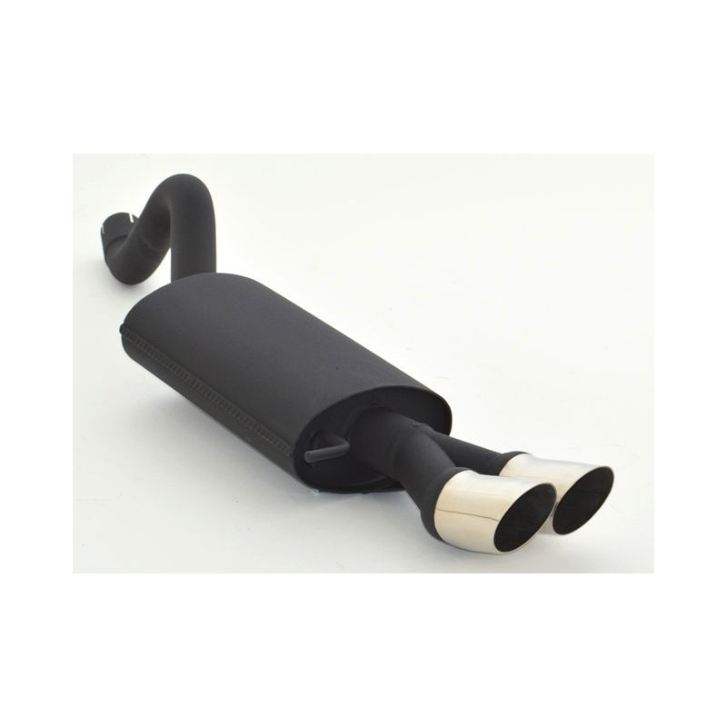 Silenziatore di scarico sportivo marmitta Renault Twingo II dal 2007 in poi