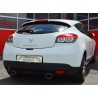 doppio scarico in acciaio per megane III coupe 1.2 1.4 1.5 1.6 1.9 dci