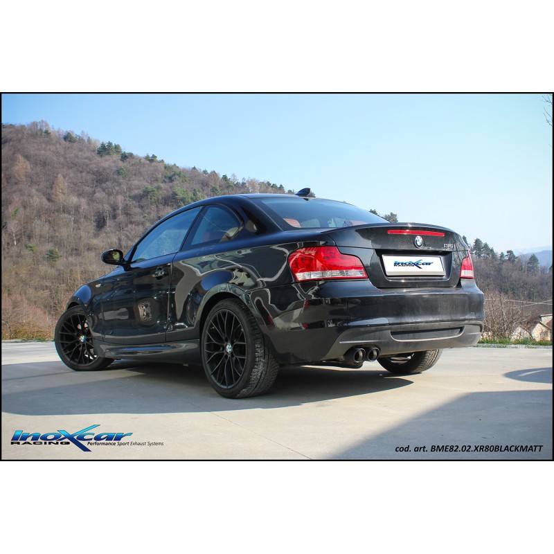tubo centrale diretto acciaio sportivo bmw e82 serie 1 inoxcar TCSBME82