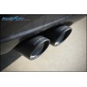 scarico posteriore sportivo acciaio bmw serie 1 e82 3.0 biturbo inoxcar carbon