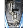 scarico posteriore sportivo acciaio bmw serie 1 e82 3.0 biturbo inoxcar carbon