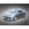 Scarico sportivo opel Tigra uscita singola da 90mm liscia
