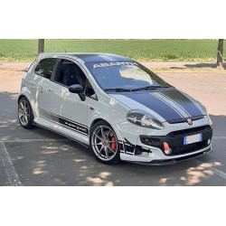 Scarico sportivo per Fiat Grande Punto 199 2x76mm DTM 1.2 1.4 1.3