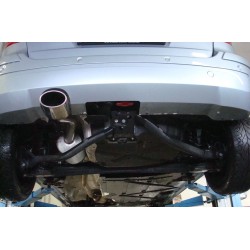 Silenziatore posteriore sportivo Mercedes Classe B w245 - 140x90 mm ovale