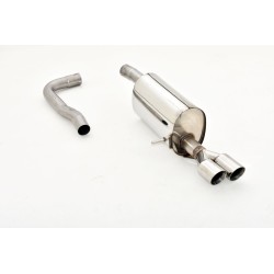 Silenziatore di scarico sportivo per Audi A1