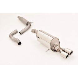 Sistema di scarico da 70 mm per Audi A1 Sportback Tipo GB
