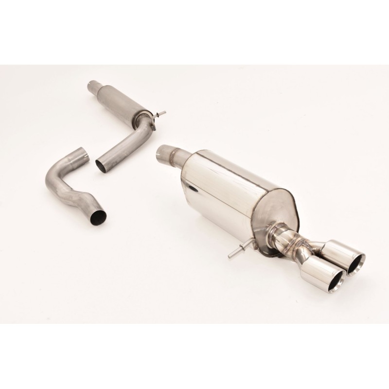 Sistema di scarico da 70 mm per Audi A1 Sportback Tipo GB