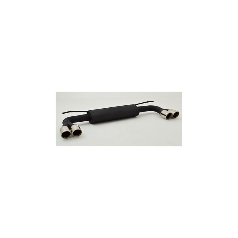 Silenziatore di scarico sportivo duplex per Audi A3 8V 3 porte a trazione anteriore