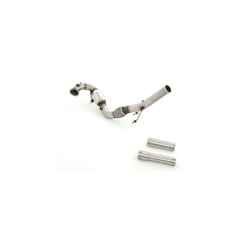 Downpipe da 63,5 mm con catalizzatore sportivo.