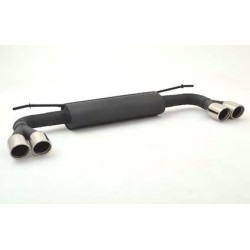 Marmitta Silenziatore posteriore sportivo duplex per Audi A3 8V Sportback a trazione anteriore