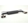Marmitta Silenziatore posteriore sportivo duplex per Audi A3 8V Sportback a trazione anteriore
