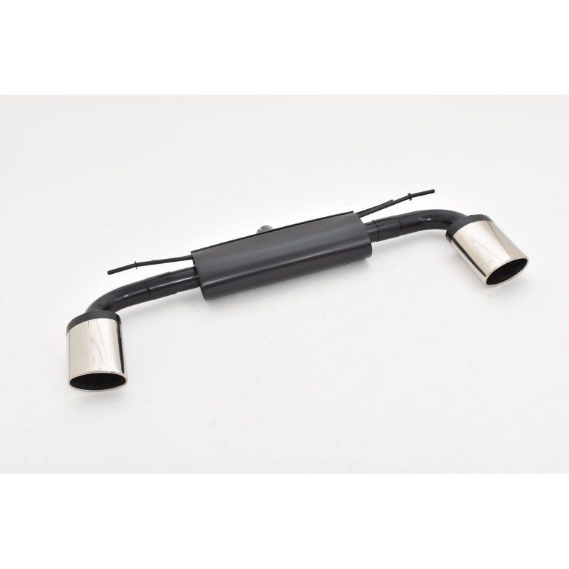 Marmitta Silenziatore posteriore sportivo duplex per Audi A3 8V Sportback a trazione anteriore