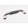Marmitta Silenziatore posteriore sportivo duplex per Audi A3 8V Sportback a trazione anteriore