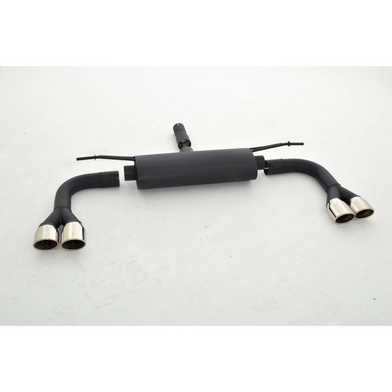 Marmitta Silenziatore posteriore sportivo duplex per Audi A3 8V Sportback a trazione anteriore
