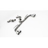 Sistema di scarico duplex da 76 mm per Audi A3 8V Sportback Quattro