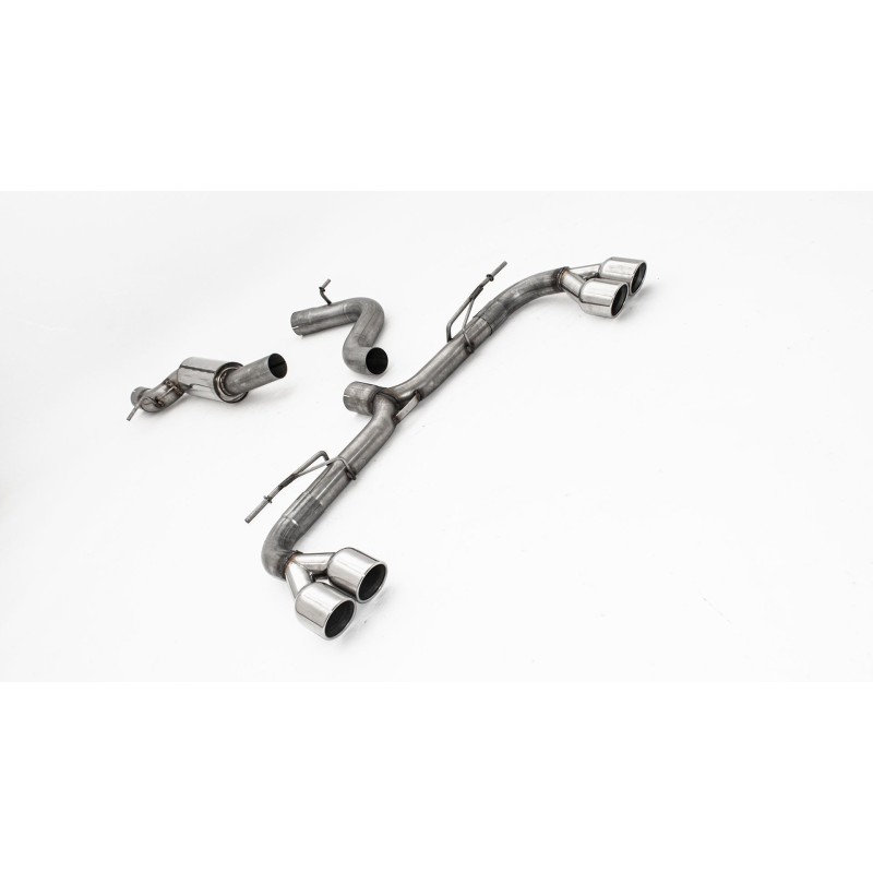 Sistema di scarico duplex da 76 mm per Audi A3 8V Sportback Quattro