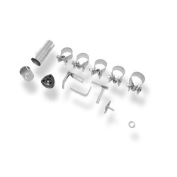 scarico doppio posteriore sportivo opel corsa D dal 2008 al 2010