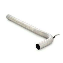 Tubo di ricambio pre-silenziatore in acciaio inox Gruppo A