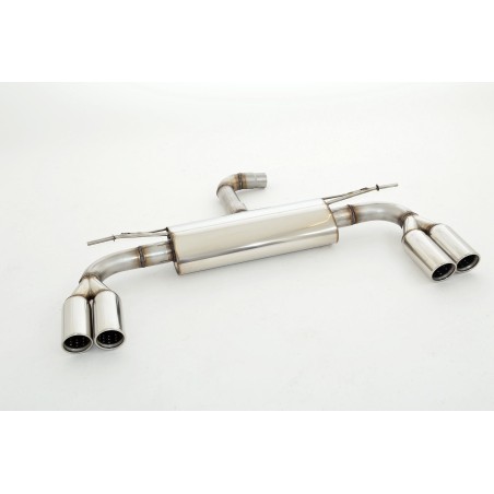 Silenziatore posteriore sportivo duplex per Audi A3 8V Sportback Quattro