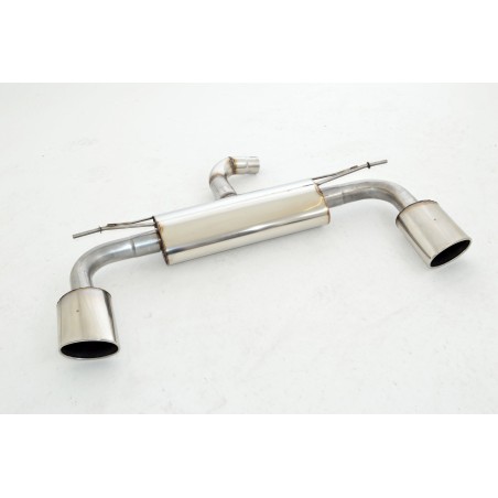 Silenziatore posteriore sportivo duplex per Audi A3 8V Sportback Quattro