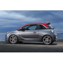 Marmitta sportiva silenziatore posteriore Opel Adam S 1.4 cc 110KW 140x90mm Ovale
