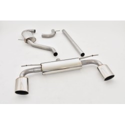 Sistema di scarico duplex Gruppo A Audi A3 8V Sportback Trazione anteriore