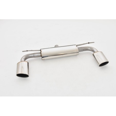 Silenziatore posteriore sportivo duplex per Audi A3 8V Sportback a trazione anteriore