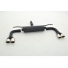 Silenziatore posteriore sportivo duplex per Audi A3 8V Sportback a trazione anteriore