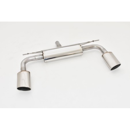 Silenziatore posteriore sportivo duplex per Audi A3 berlina 8V a trazione anteriore