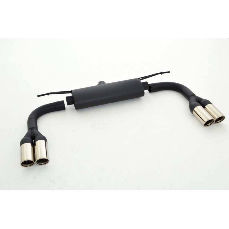 Silenziatore posteriore sportivo duplex per Audi A3 berlina 8V a trazione anteriore