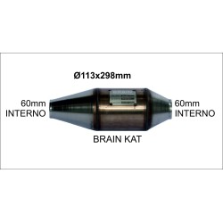 CATALIZZATORE BRAIN SPORTIVO  SF1132982-3D 298MM 113 TONDO 60MM