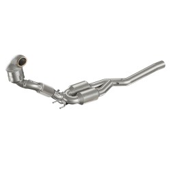 Downpipe da 76 mm con catalizzatore sportivo HJS a 200 celle e OPF