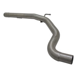 Tubo di ricambio in acciaio inox centrale marmitta NOVUS VSD per Opel Corsa DE OPC GSI