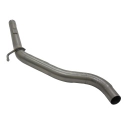 Tubo di ricambio in acciaio inox centrale marmitta NOVUS VSD per Opel Corsa DE OPC GSI